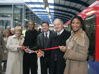 Karen Buck, Colin Jackson, Lord Coe, Ken Livingstone and Denise Lewis
