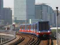 Bombardier has won a contract to supply docklands Light Railway with 24 new light rail cars