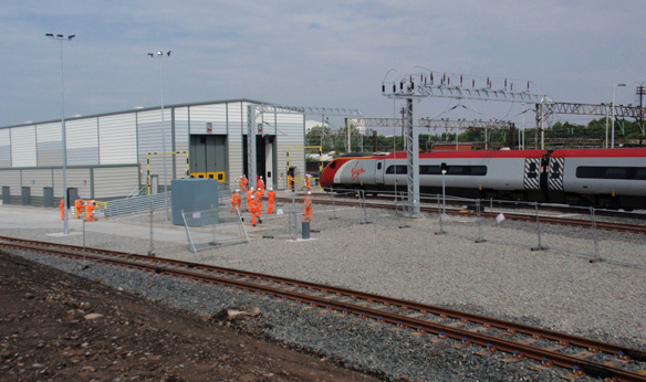 The new Edge Hill maintenance depot in Liverpool